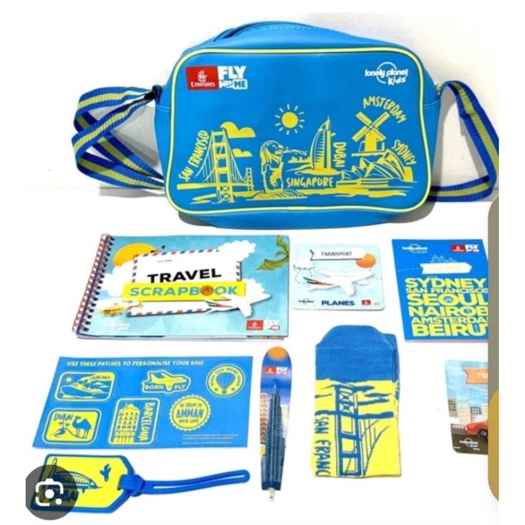 เป้เล็ก Emirates Lonely Planet Kids กระเป๋าสะพายข้าง