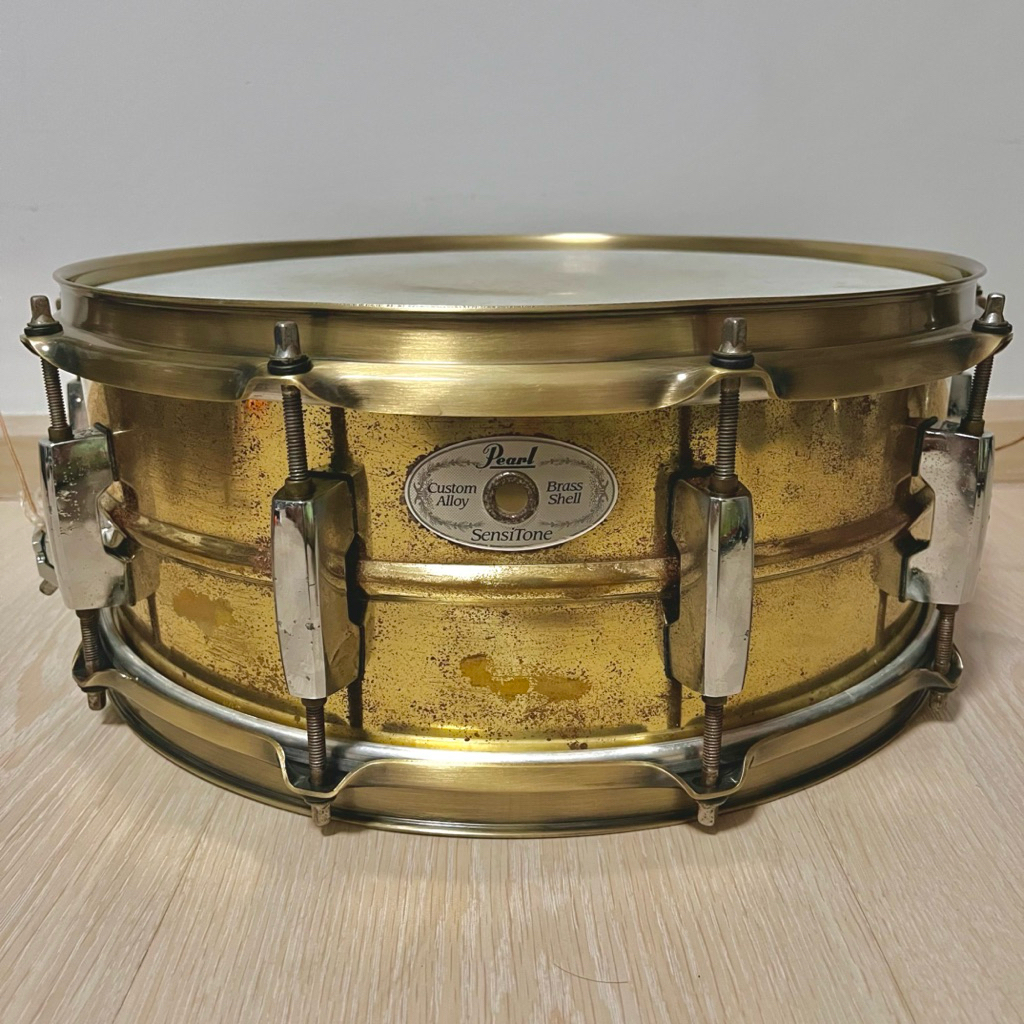 Pearl Sensitone 14x5.5 เปลี่ยนฮูปสีทองวินเทจ สภาพมีรอยการใช้งาน