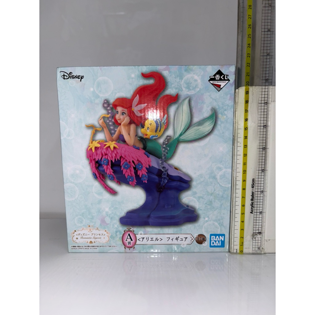 Disney Princess Romantic Lagoon - Ariel Figure แท้ มือ 1 กล่องบุบเล็กน้อย