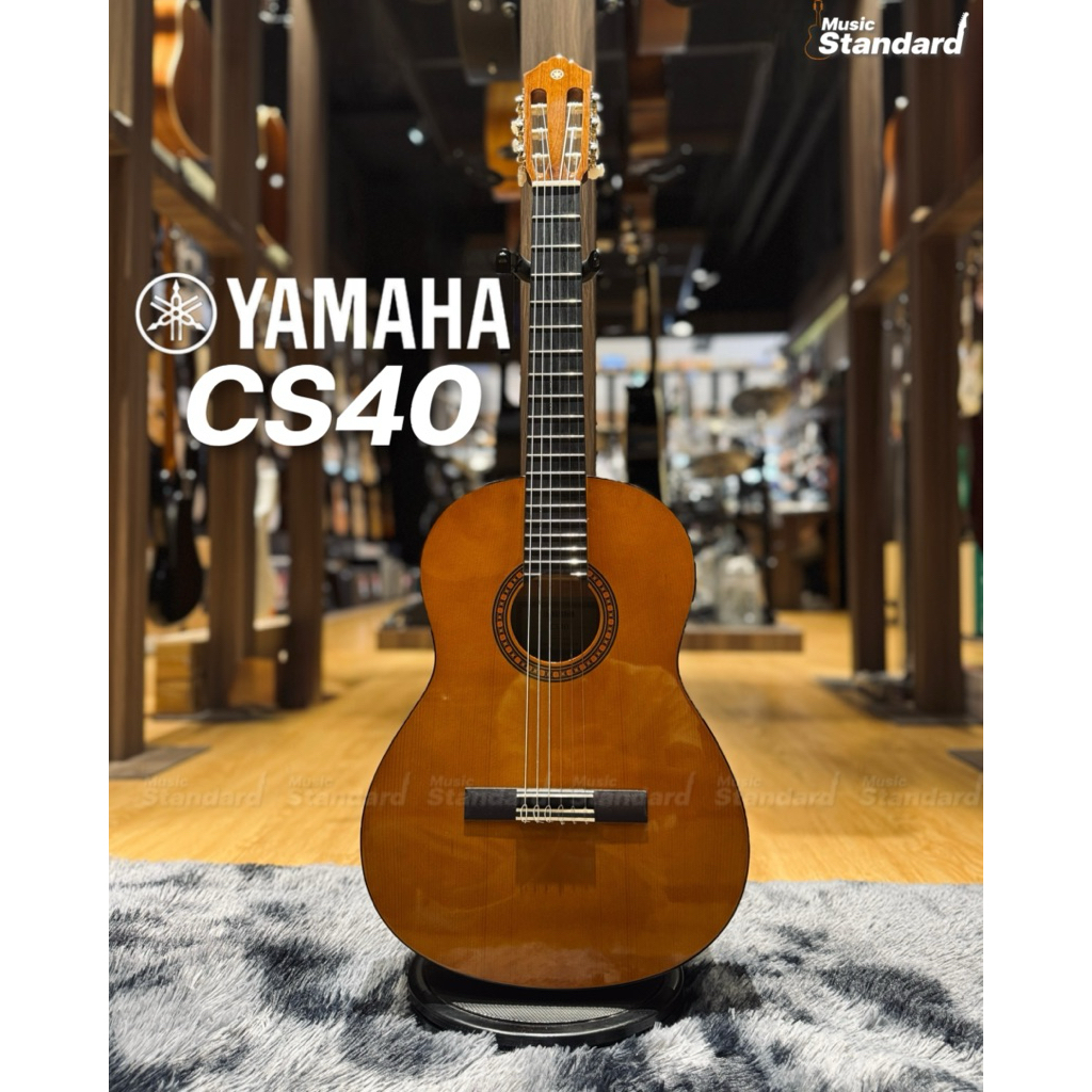 YAMAHA CS40 กีตาร์คลาสสิกขนาด 3/4 ของแท้100% รูปที่ 2