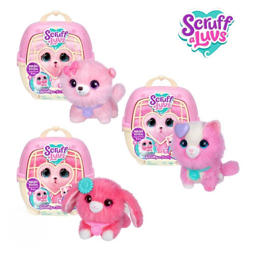 Moose -Little Live Pets ScruffaLuvs Pet! เพื่อนขนฟู ตุ๊กตาสัตว์เลี้ยง ของแท้ จาก USA (2y+)