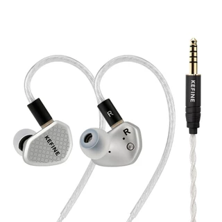 [ประกันศูนย์ไทย] KEFINE Klean SV หูฟัง IEMs ไดรเวอร์ไดนามิก ไดอะแฟรม DLC เปลี่ยนท่อเสียงได้