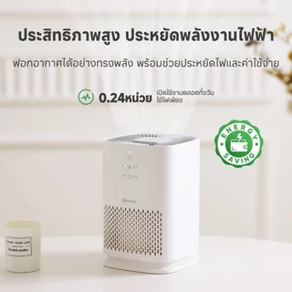 【รับประกัน 2 ปี】【PP Krit】Simplus Air Purifier เครื่องฟอกอากาศ A2 Lite ห้องนอน PM2.5 HEPA H11 แผ่น กรอง CADR 80 KQJH008