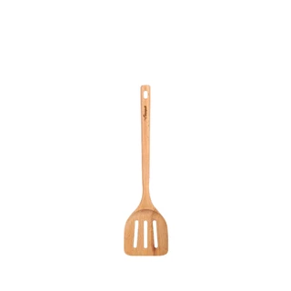 Seagull ตะหลิวกรองยาว ไม้บีช ขนาด 34 ซม. Slotted Turner