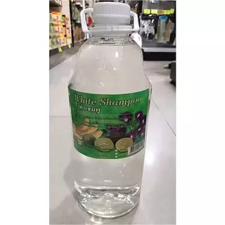 White Shampoo & Conditioner | ไวท์ แชมพู หรือ ครีมนวด | กลิ่นหอมสดชื่น ฟองนุ่มลื่น ขจัดความมันสิ่งสกปรกบนเส้นผม 3000 ml