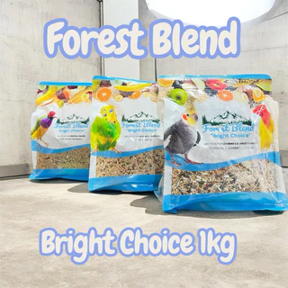 Forest Blend 1kg ธัญพืชสูตรพื้นฐาน สำหรับนกสายพันธุ์ต่างๆ