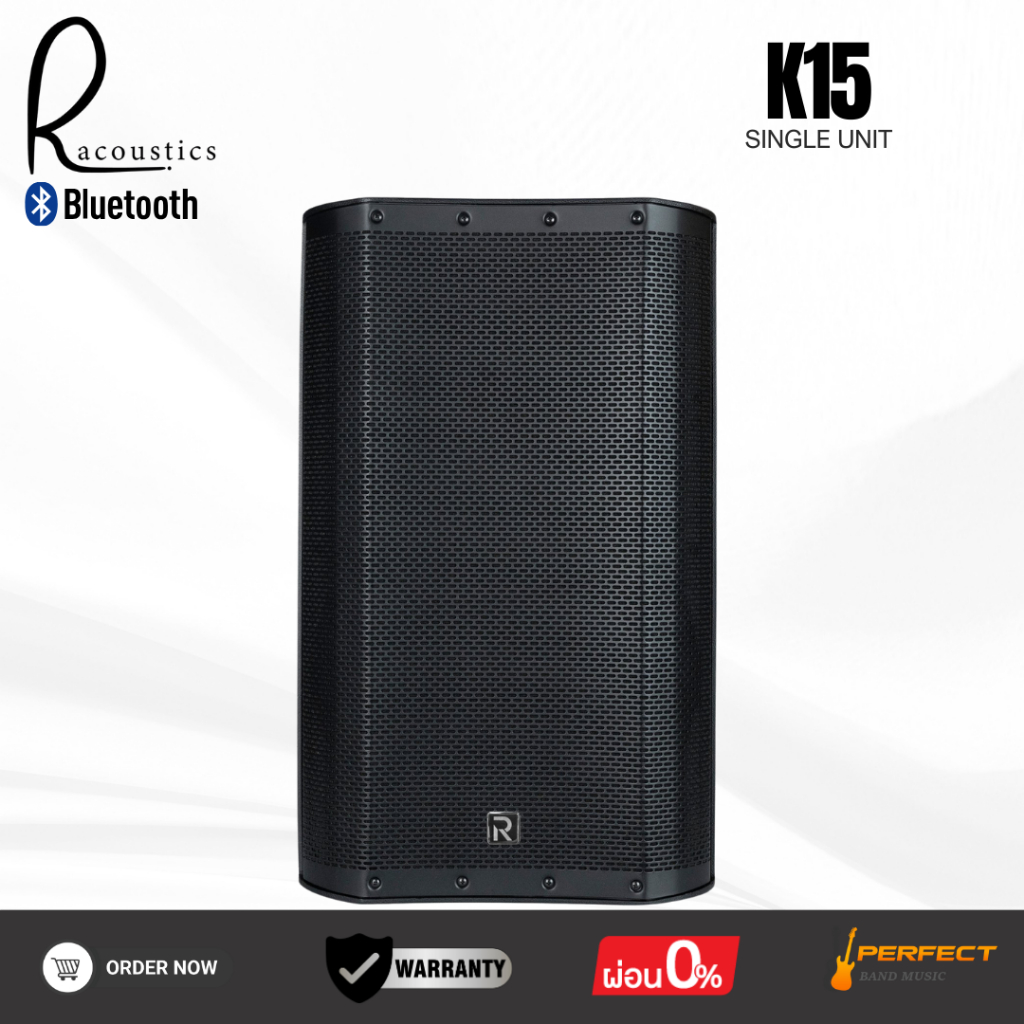 ลำโพงมีแอมป์ในตัว River Acoustics K15 2-Way 15″ 1000W Class D * กรุณาสอบถามก่อนสั่งซื้อ *