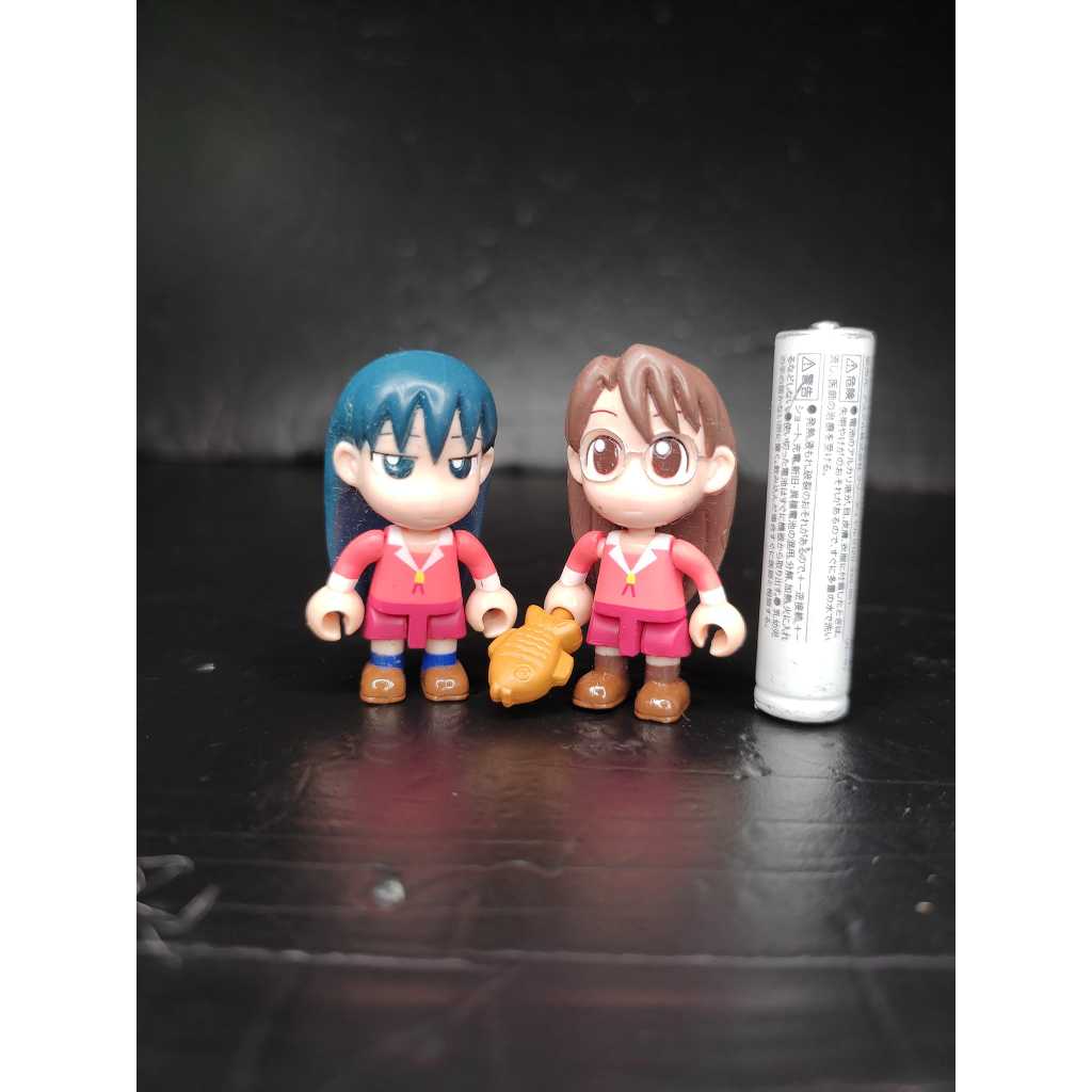 Azumanga Daioh Gashapon – Tomo & Yomi (Bandai)  Azumanga Daioh ฟิกเกอร์กาชาปองของแท้จาก Bandai ชุดตั