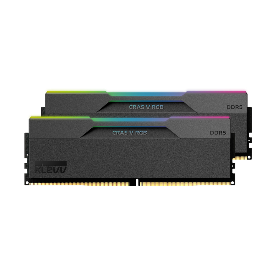 KLEVV CRAS V RGB DDR5 Gaming OC Memory - Ram 128GB (64GBx2) 6000MHz CL32
