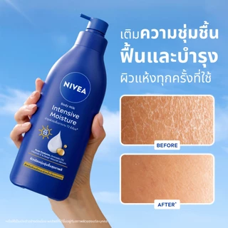 นีเวีย บอดี้ มิลค์ อินเทนซีฟ มอยส์เจอร์ เอสพีเอฟ15 500มล. NIVEA โลชั่น body lotion