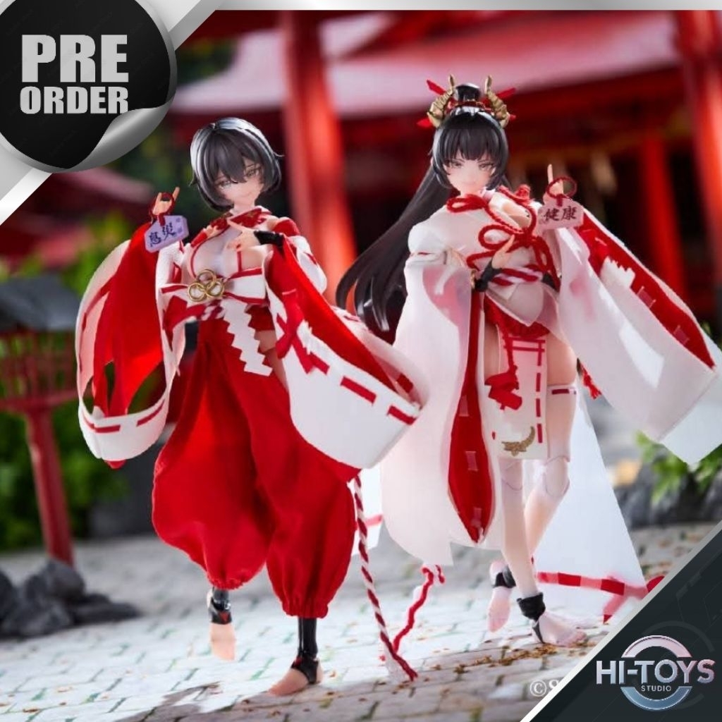 🔰PRE-ORDER🔰 [กรุณาอ่านรายละเอียด]Sushing : 1/12 Battle Shrine Maiden