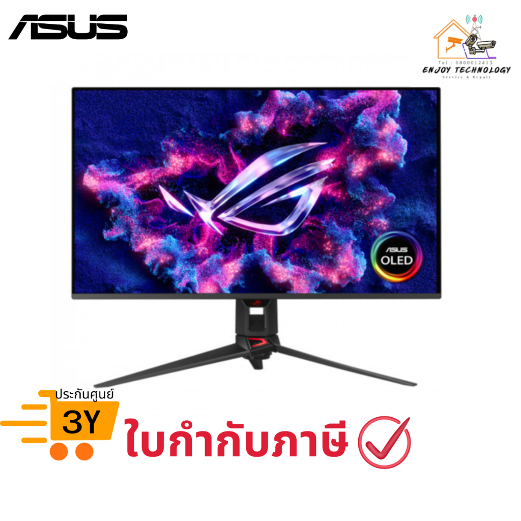 จอมอนิเตอร์ ASUS ROG SWIFT รุ่น PG32UCDMR 31.5 นิ้ว QD OLED 4K ประกันศูนย์