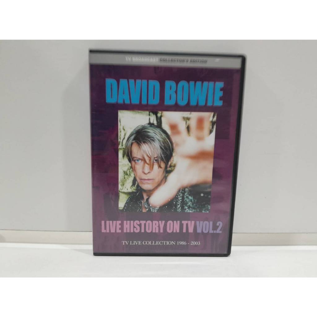 1   DVD  MUSIC ซีดีเพลงสากล  David Bowie  "Live History on TV Vol.2  (A9K13)