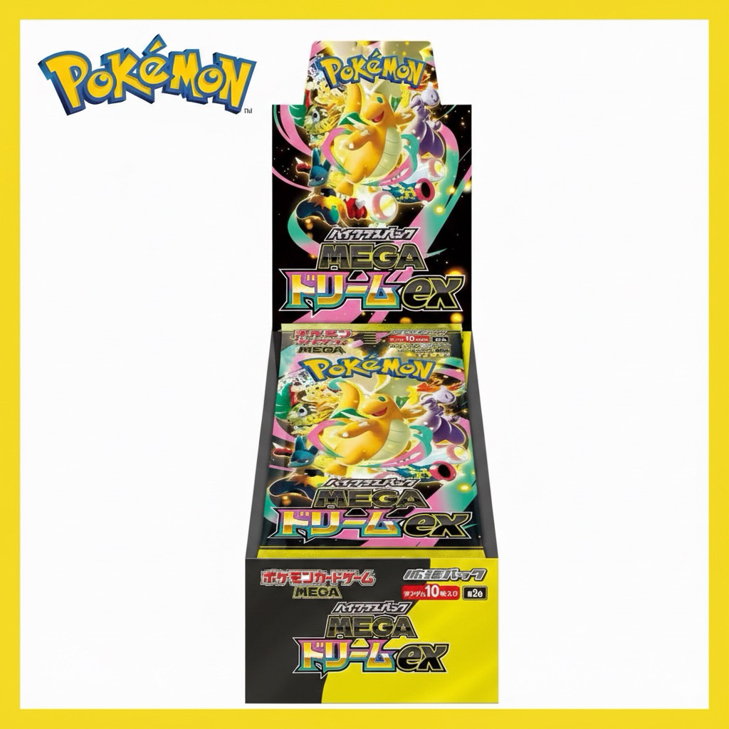 ส่งด่วนในวัน แท้100% Pokémon Card Game MEGA Dream Ex M2a (ภาษาญี่ปุ่น ยกกล่อง ซีลแท้ ไม่รีแพ็ค ไม่คัด)Pokemon TCG