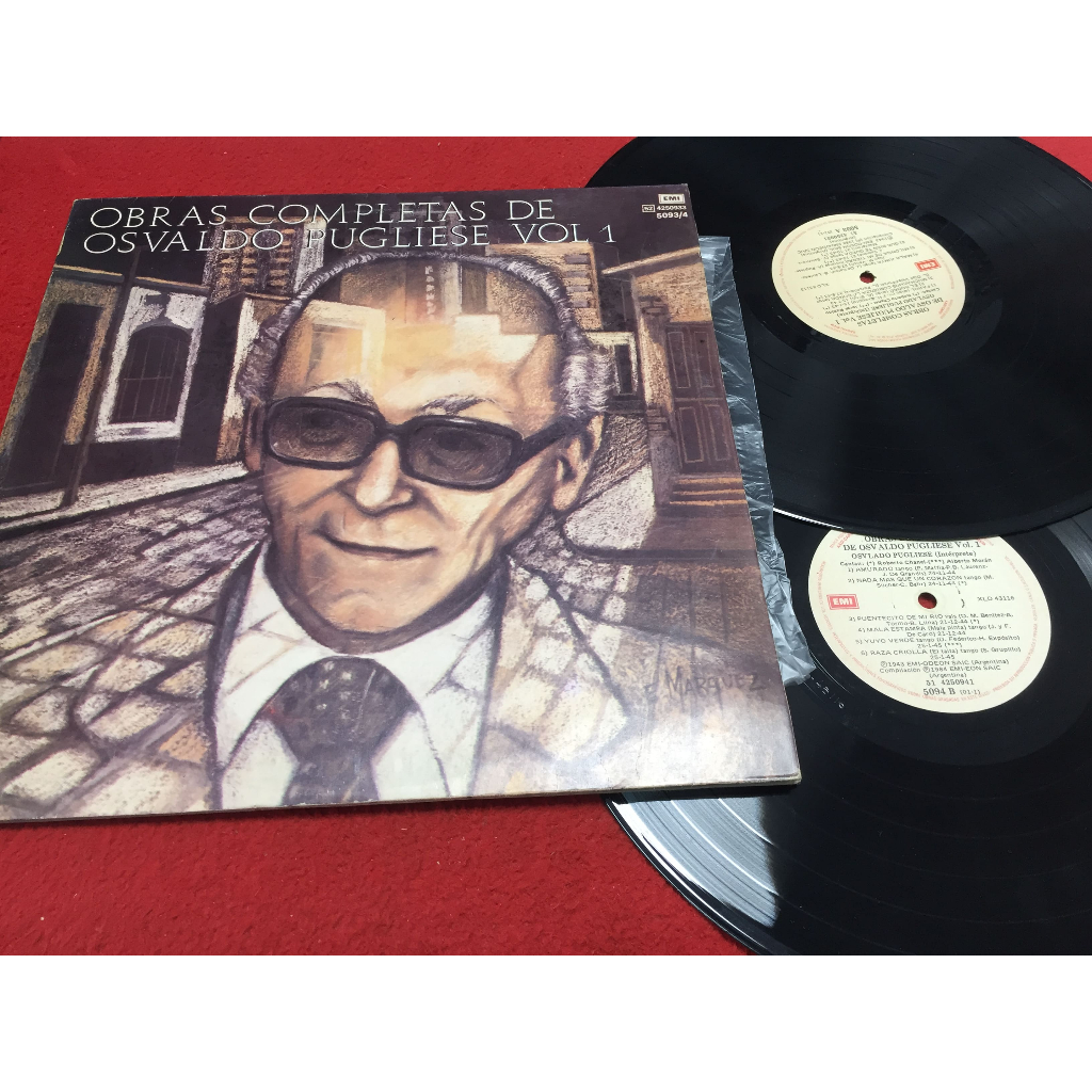 Osvaldo Pugliese – Obras Completas Vol 1 ขนาด 12 นิ้ว 2LP ร้าน PinHaiMusic B96