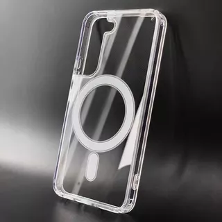 Magnetic เคส For Samsung A17 A06 A16 A56 A54 A35 A55 A15 A26 A36 S22 S25Ultra S24 Ultra แม่เหล็ก เคสใสกันกระแทก