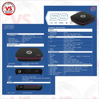 PSI กล่องดาวเทียม S9 Full HD 1080P ดูฟรีไม่มีรายเดือน ใช้กับ ทีวี เก่า ใหม่ จาน C KU จานดำ จานแดง จานเล็ก จานทึบ