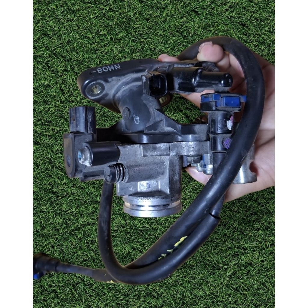 เรือนลิ้นเร่งเวฟ110i Led [ไม่มีสายหัวฉีดให้นะคะ] รุ่นไมล์สาย ➡️ปี21-23 รหัส 32100-K2J 32100-K2J สินค