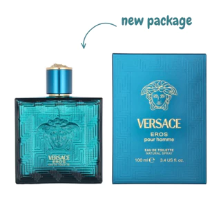 Versace Eros Pour Homme EDT 100 ml. กล่องซีล