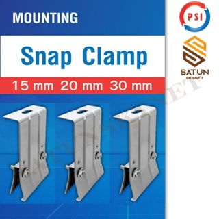 PSI รุ่น  Snap Clamp ขนาด 15mm 20mm 30mm อุปกรณ์ติดตั้ง แผง …