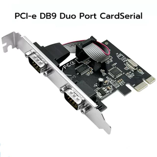 Card PCI Express X1 Serial 2Port/RS-232/RS232/DB9
