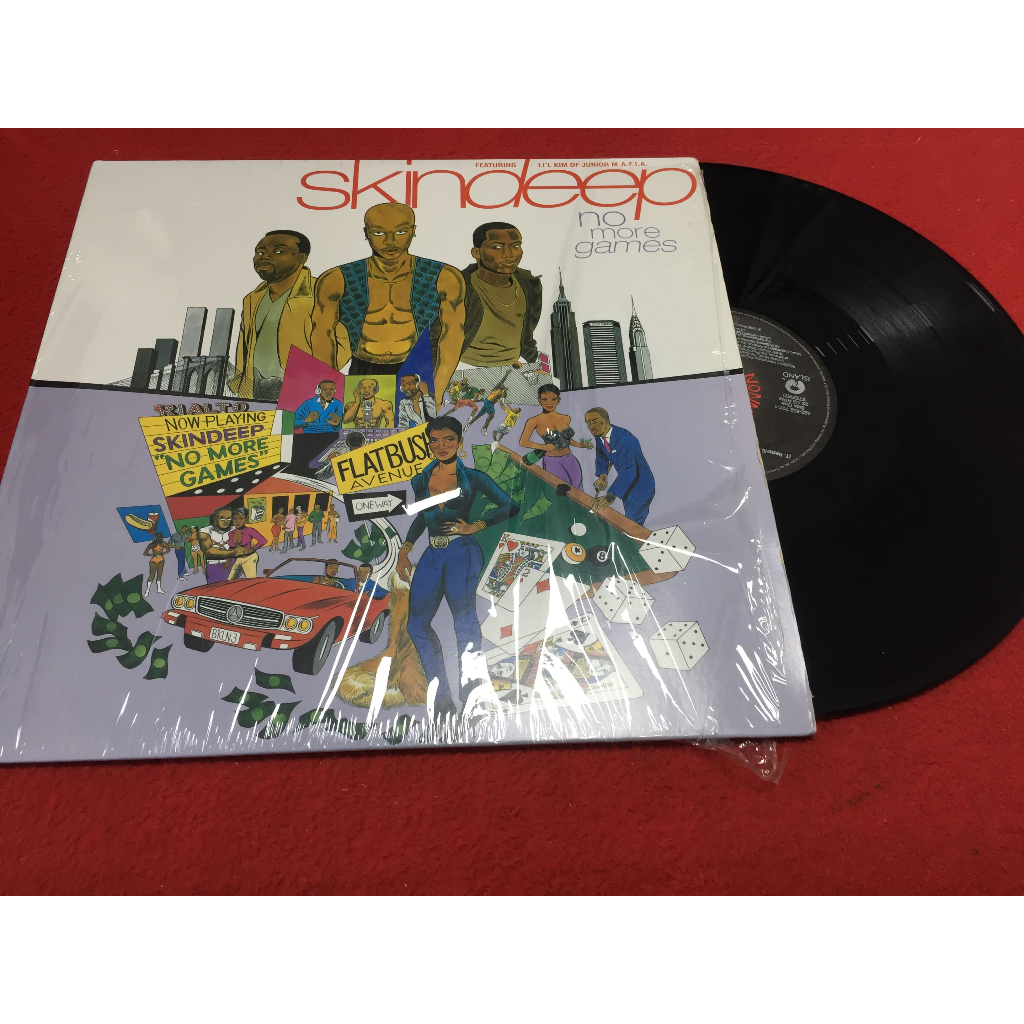 No More Games -  Skindeep  ขนาด 12 นิ้ว LP ร้าน PinHaiMusic B97
