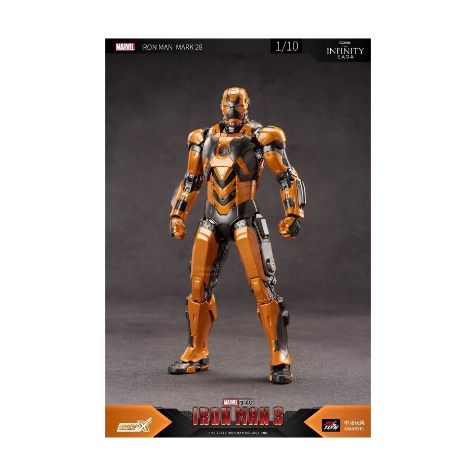 (ลิขสิทธิ์แท้) ZD TOYS OFFICIAL IRON MAN MARK 28 รหัสสินค้า 1906-28