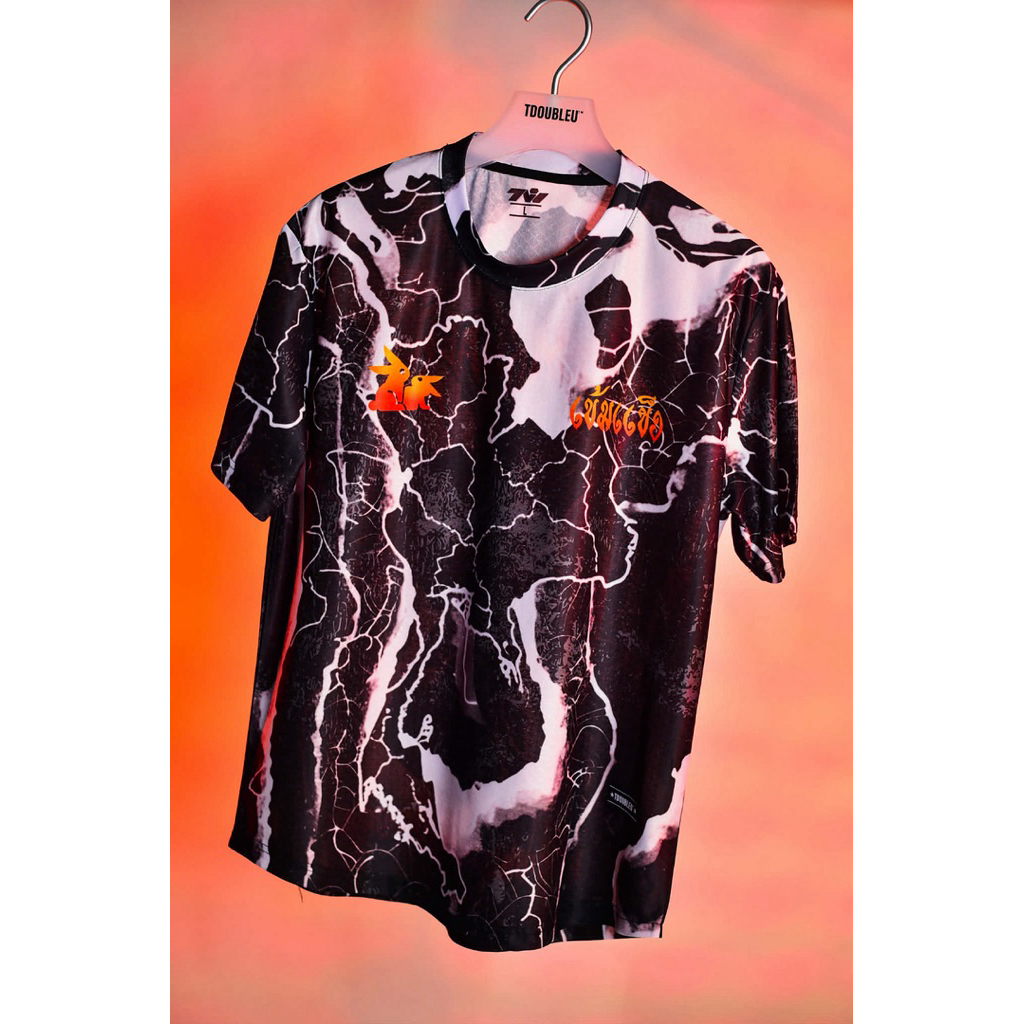 เสื้อวิ่งเข้มแข็ง | KhemkhaengRunningClub “Thailand” เข้มแข็ง x @tw_sport  ทรงแขนสั้น