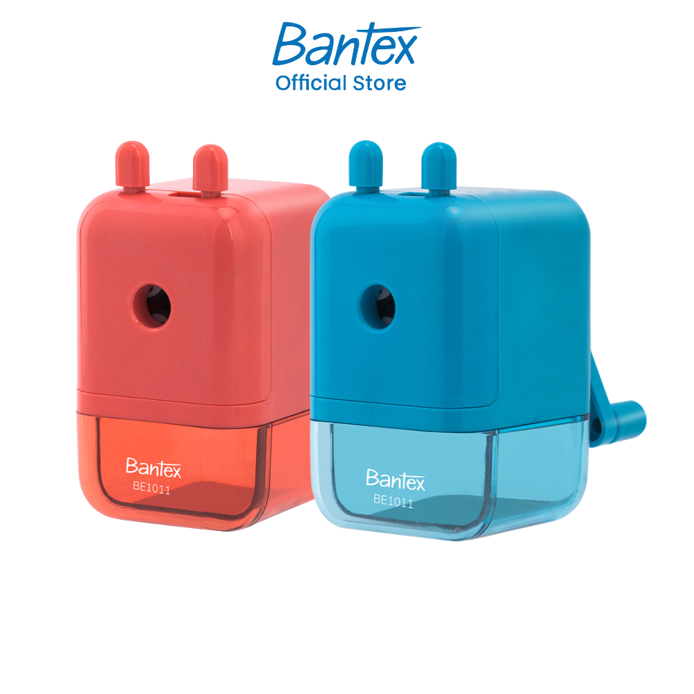 Bantex กบเหลาดินสอ กบเหลา เครื่องเหลาดินสอตั้งโต๊ะ มีดคม ดีไซน์สวย อุปกรณ์การเรียน Pencil sharpener