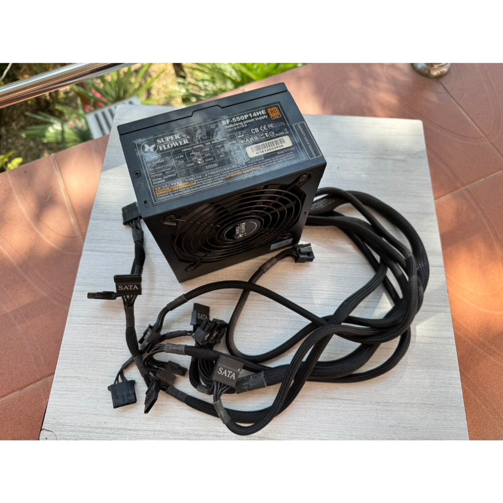 PSU super flower SF-550P 550W (80+ Bronze)