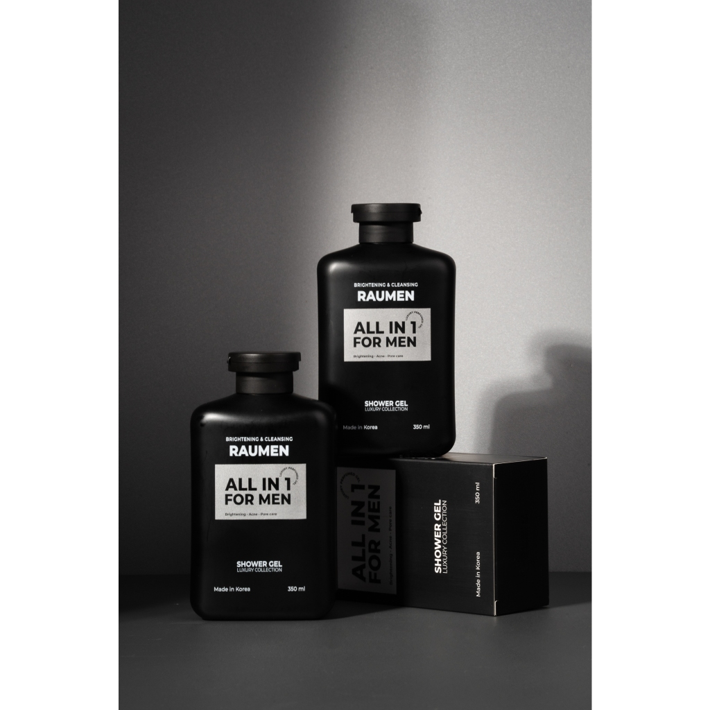 ครีมอาบน้ำ raumen all in one สำหรับผู้ชาย
