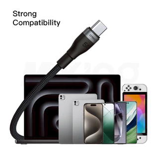 สายชาร์จเร็ว Orsen by Eloop S6 Cable สายชาร์จ อย่างดี Type-C to Type-C ยาว 1.5 ม. QC4.0 PD 240W