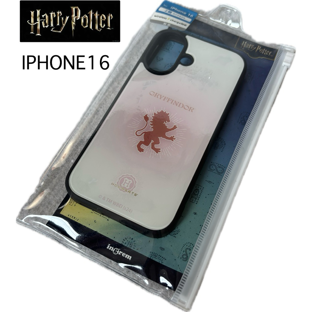 เคสกันกระแทกแบบไฮบริด เคสโทรศัพท์ iPhone 16 ของไหม่เก่าเก็บ ลาย Harry Potter Gryffindor จาก Ingrem m