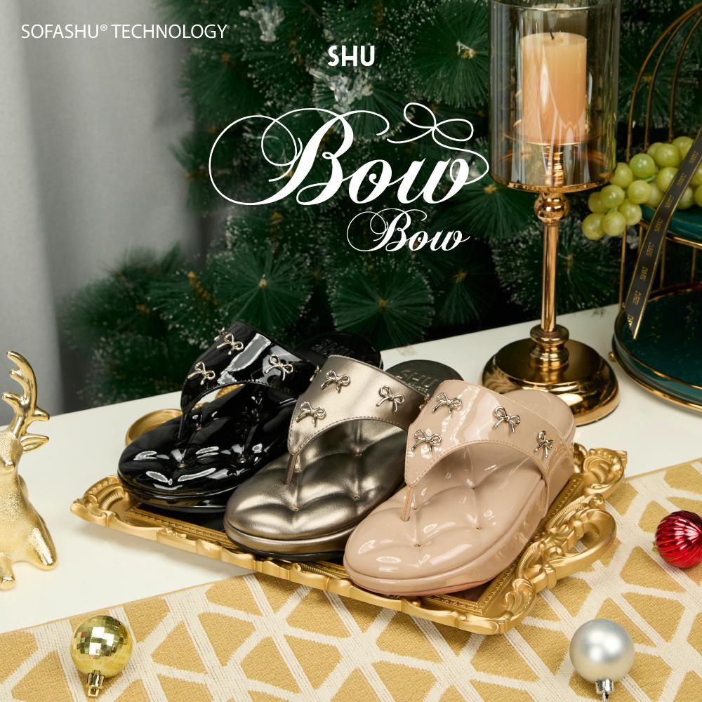 SHU SOFASHOES 2.5" BOWBOW รองเท้าแตะ