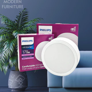 โคมไฟดาวน์ไลท์ Philips 17W,24W LED Downlight IO (ติดลอย) 16.8 ซม,22 ซม. รุ่น MESON 59472/ 59474 (รุ่นใหม่)