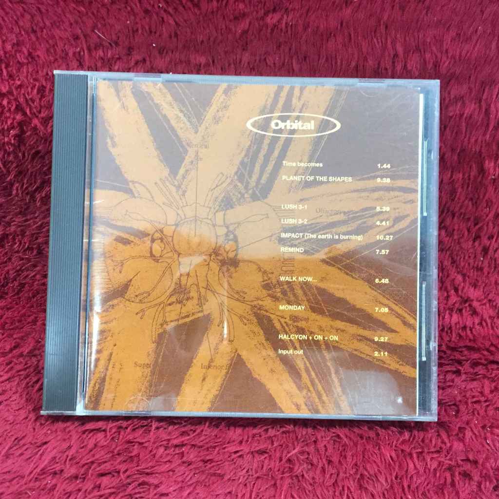 CD Orbital – Orbital สภาพตามรูปปก AA264-115
