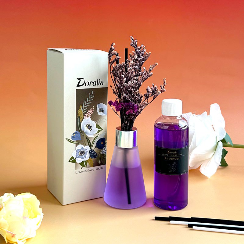 【Doralia】เซ็ทคู่ประหยัด ก้านไม้หอม 1 ขวด + น้ำหอมรีฟิล 1 รูปที่ 4