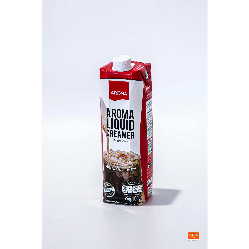 ครีมเหลว ตรา อโรม่า 1000ml.(กล่องแดง)