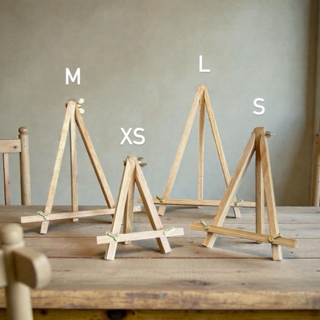 ขาตั้งไม้ ขาตั้งเมนู (Wooden easel stand)