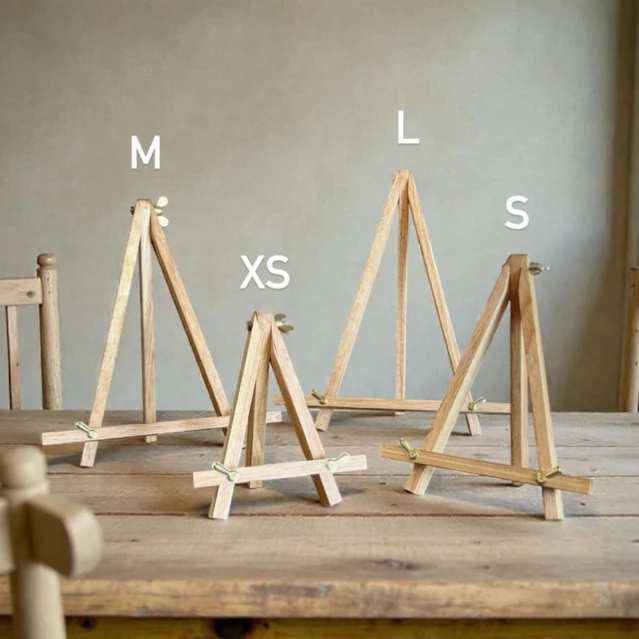 ขาตั้งไม้ ขาตั้งเมนู (Wooden easel stand)