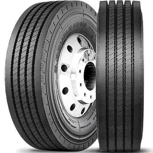 ยางไซส์ 245/70R19.5 ยี่ห้อ Double coin รุ่น RT600 ปี25 ยางบรรทุก จำนวน 1 เส้น