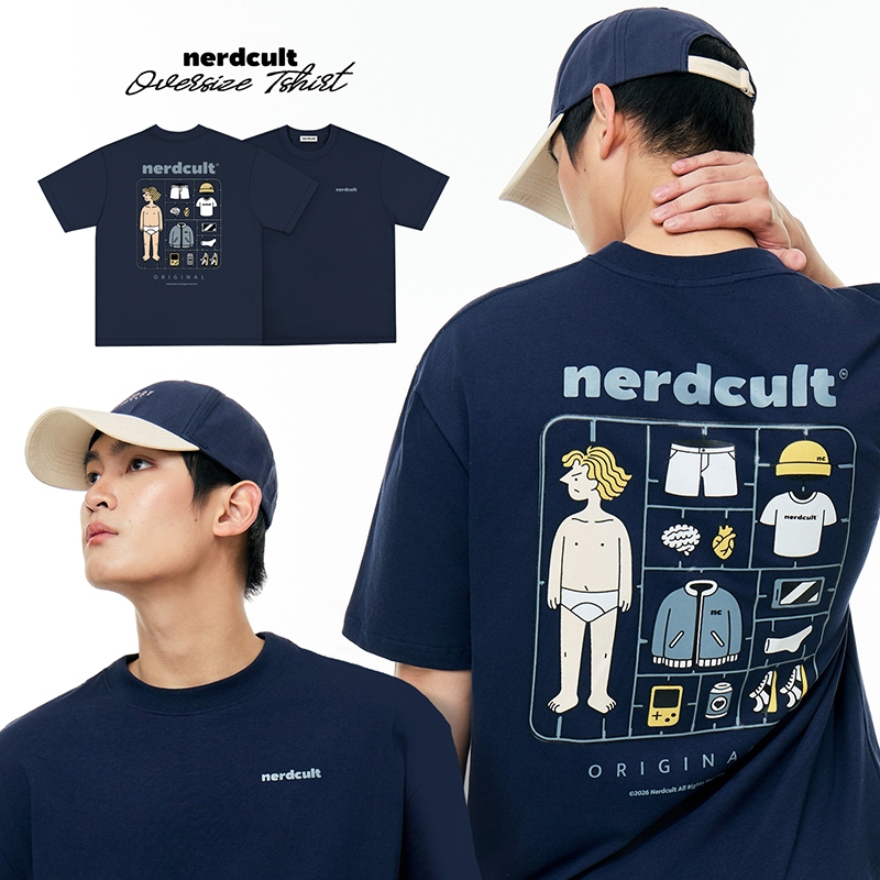 NERDCULT | NERDKIT Graphic TEE | RELAX CUT™ (เสื้อยืดทรงหลวม)