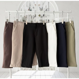 Capri Pants กางเกงคาปลีผ่าข้างปลายขา