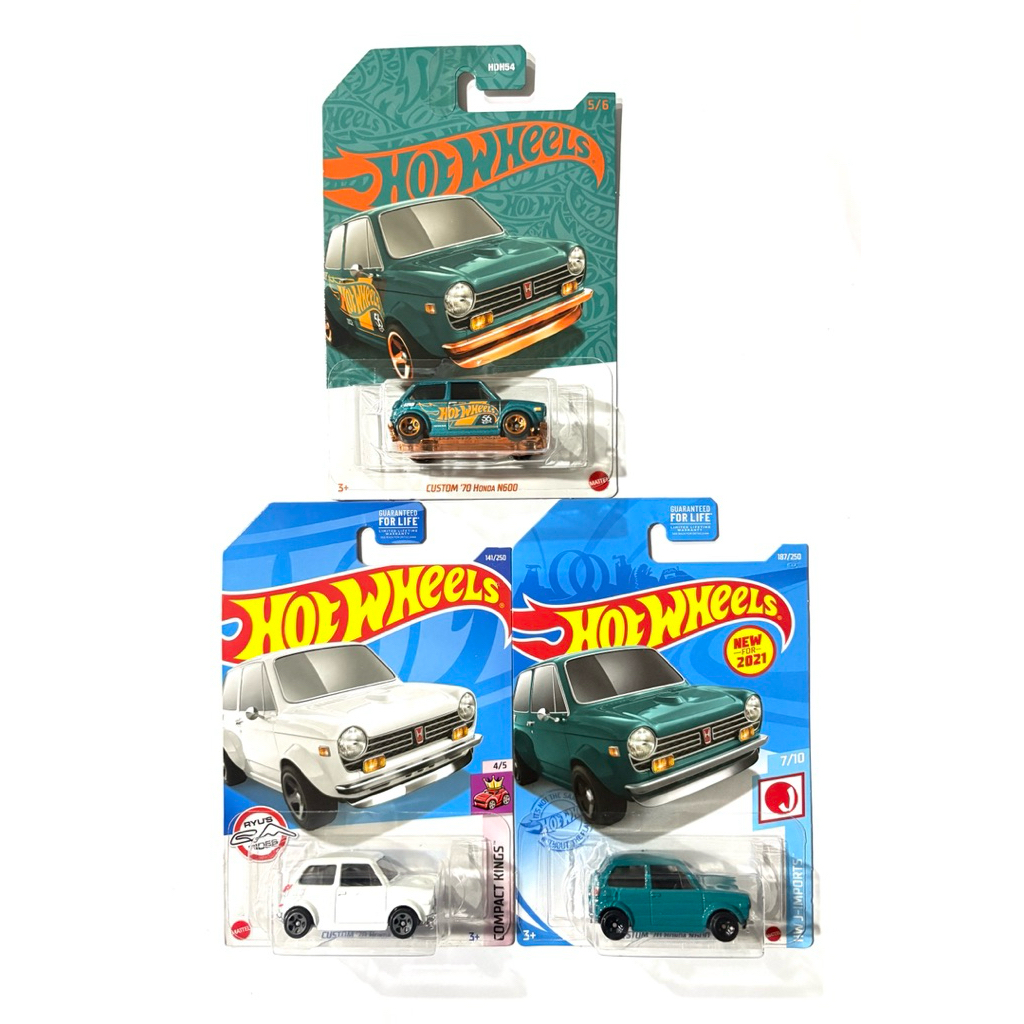 Hot Wheels | CUSTOM ‘70 N600 ~ มี 3 สี |‼️หูแขวนยับ มุมยับ‼️|🇺🇸เป็นสินค้าแพคอเมริกา✈️  📦สินค้ามีพร้อ