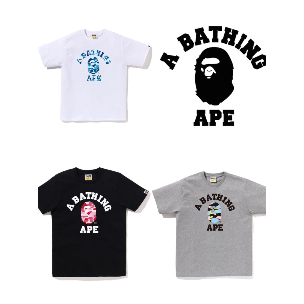 พร้อมส่งด่วน ของแท้ ใช้โค้ดได้ เสื้อ BAPE  คอลล่าสุด bape sakura 2026