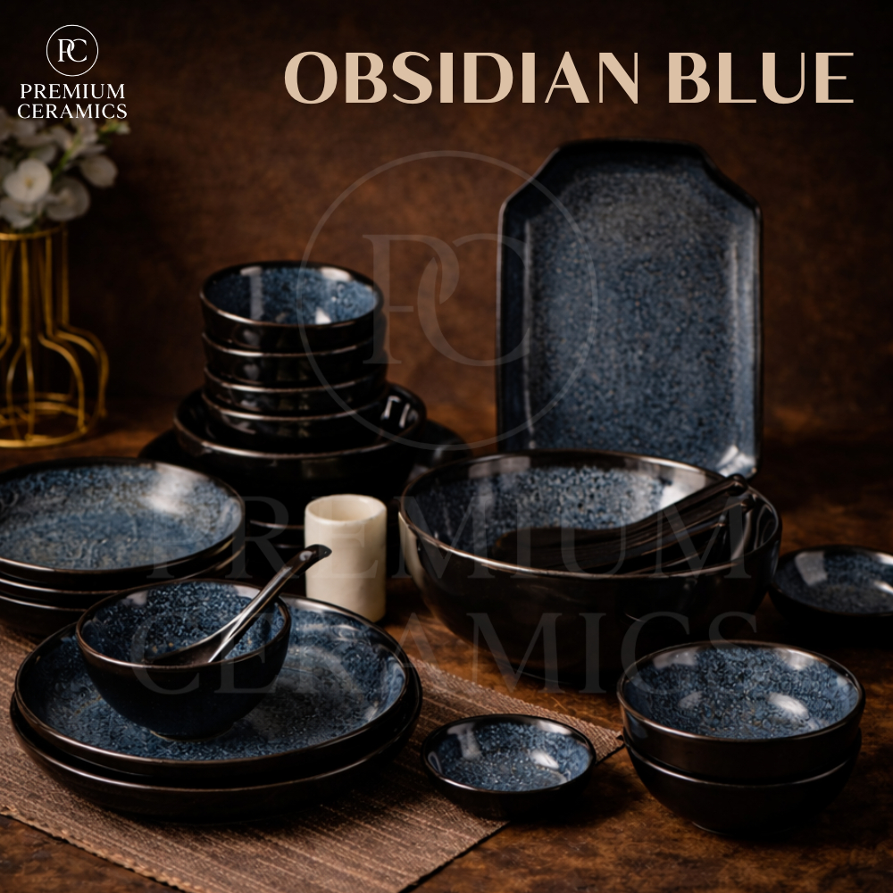 2001-(Set ยีนส์) Premium Obsidian Blue เซรามิคงานคราฟต์สียีนส์ หรูรา ราคาดี – โปรปัง