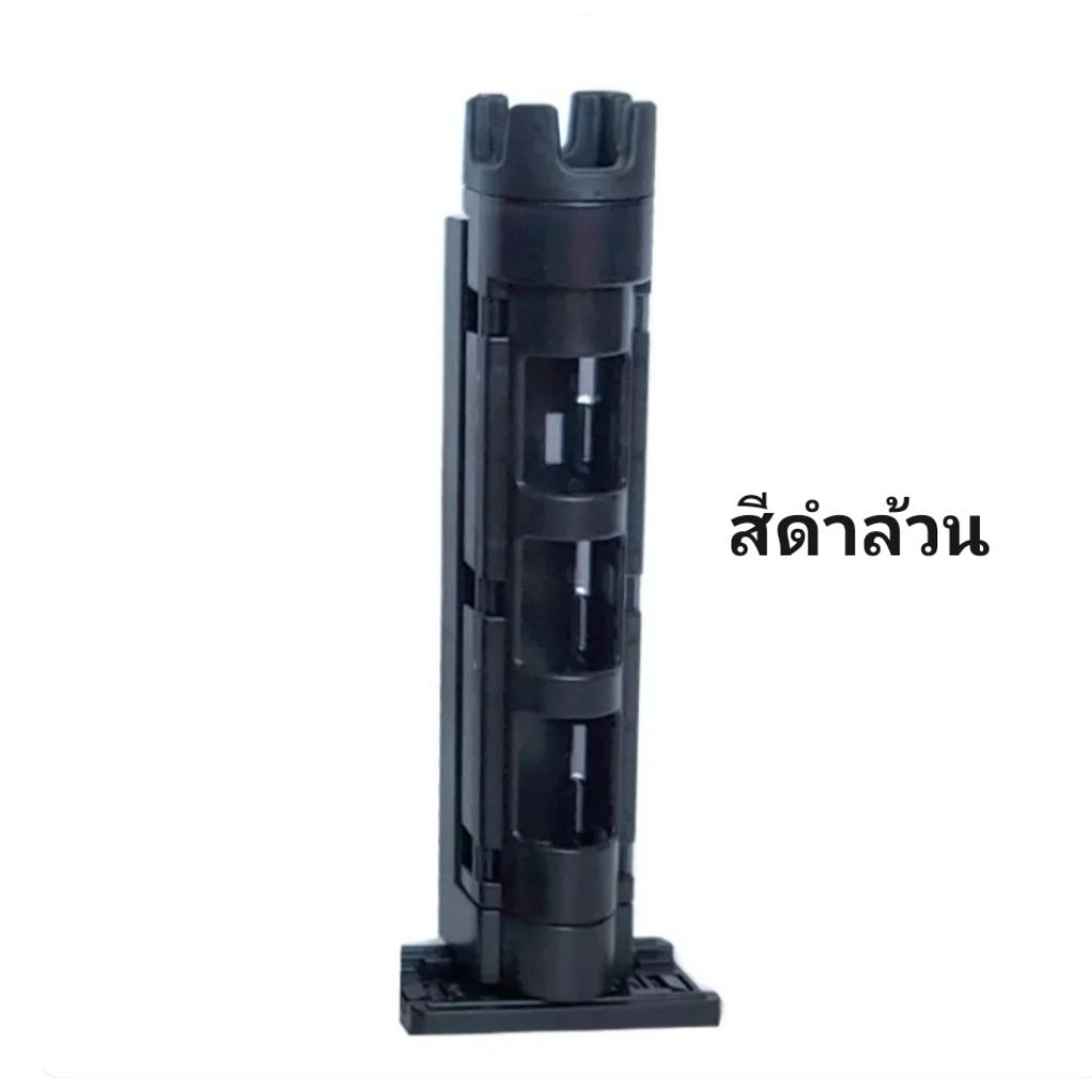 กระบอกปักคันเบ็ดตกปลา ชั้นวางบาร์เรล อะคริลิค หลากสี รูปที่ 3