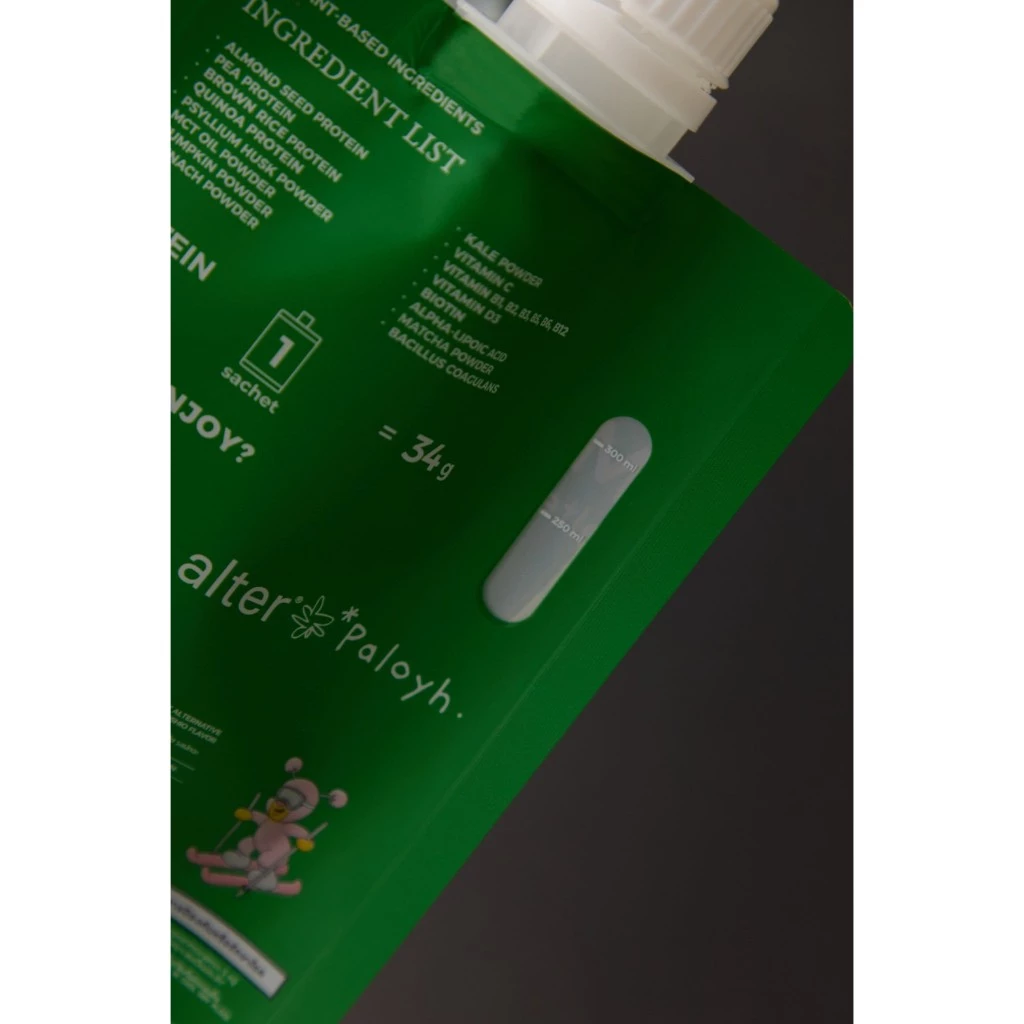 3 Sachets : Alter matcha x PaloyH plant-based protein โปรตีนพืช รส มัทฉะ โปรตีนพืช โปรตีน 3 ซอง thumbnail 6