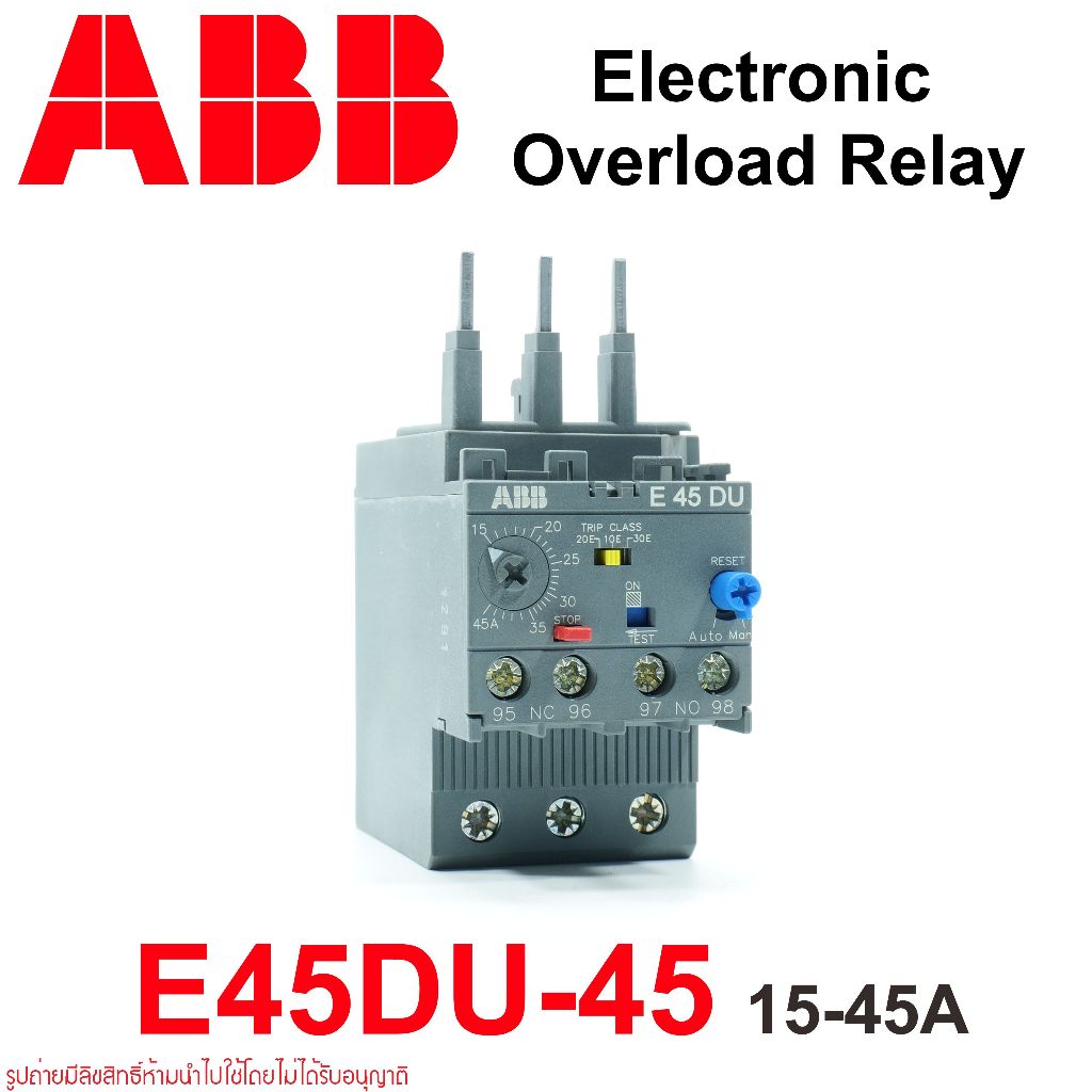 ABB E45DU-45 ABB Electronic overload relays ABB E45DU-45 ABB