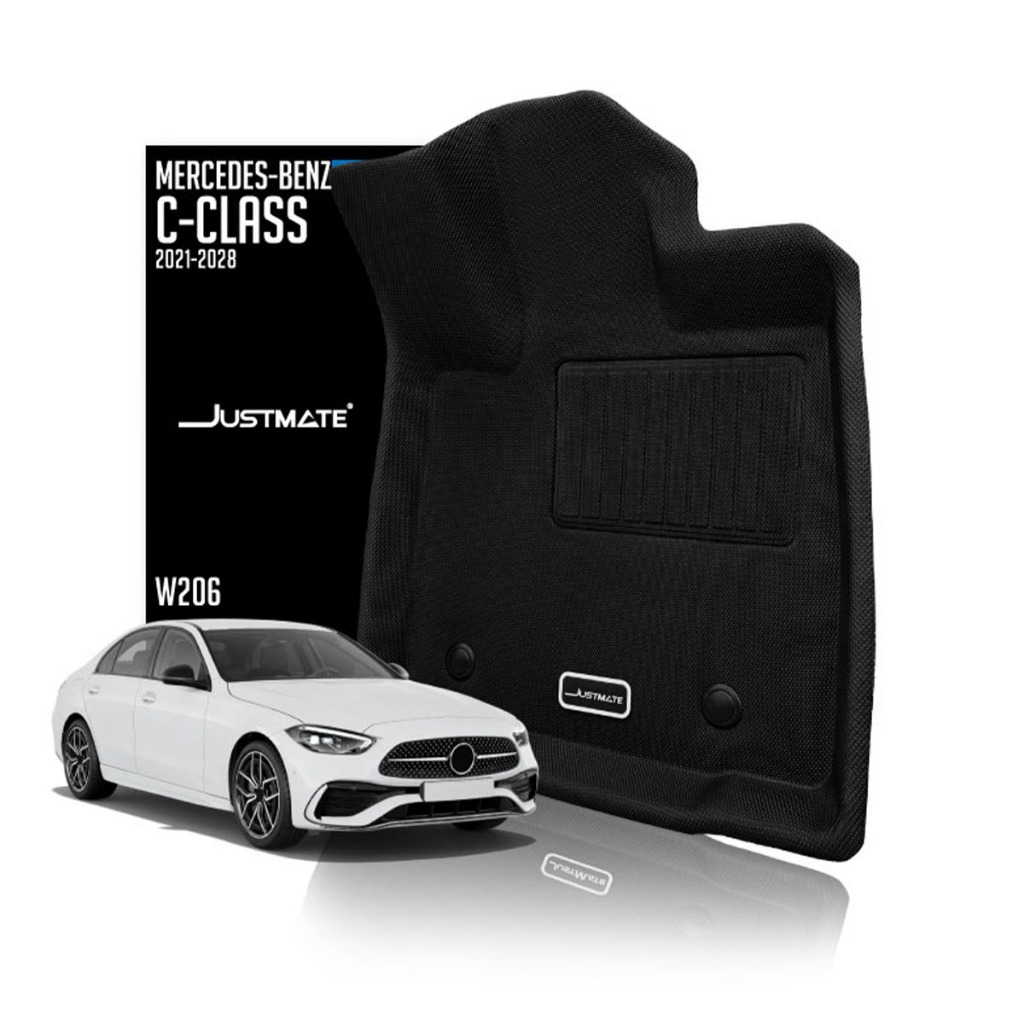 [JUSTMATE] MERCEDES-BENZ พรมปูพื้นรถยนต์ C-CLASS W206 2021 - 2028 C220d/C350e